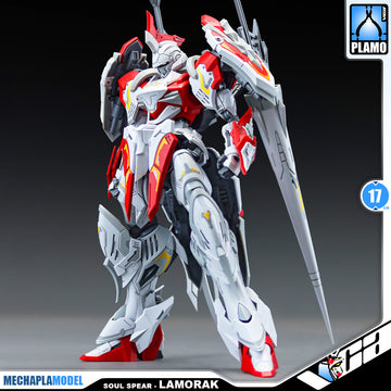 SNAA The Round Table Knights Soul Spear Lamorak Action Figure Model Toy Kit Real Grade RG VCA Gundam Singapore