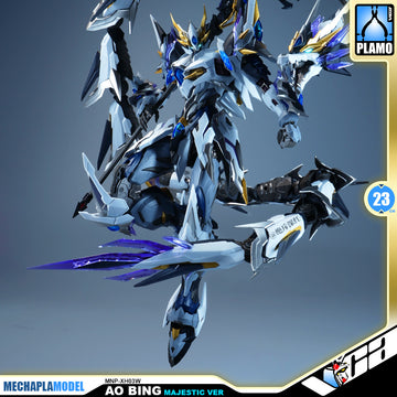 Motor Nuclear 摩动核 MNP-XH03W Ao Bing 敖丙 Majestic Ver 威武色 Metal Build Structure Action Figure Toy Kit VCA Gundam Singapore