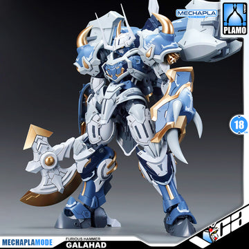 SNAA The Round Table Knights Furious Warhammer Galahad Action Figure Model Toy Kit Real Grade RG VCA Gundam Singapore