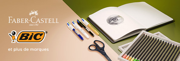 Bic, Esselte & Faber Castell