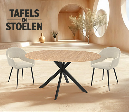 Tafels en stoelen