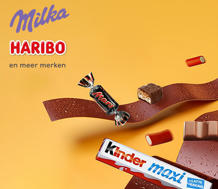 Milka, Côte d'Or & Haribo