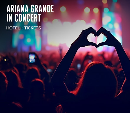 Ariana Grande in concert | Hotel + tickets