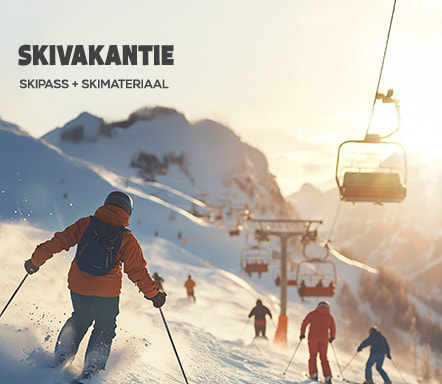 Skivakanties | Prijs inclusief skipass + materiaal