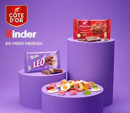 Côte d'or, Milka & Kinder