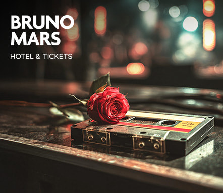 BRUNO MARS | Tickets + hotel