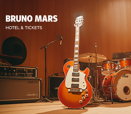 BRUNO MARS | Tickets + hotel