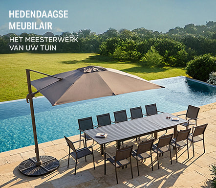 Mobilier de jardin contemporain