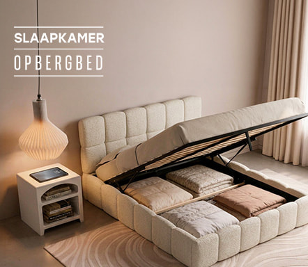 Slaapkamer opbergbed 