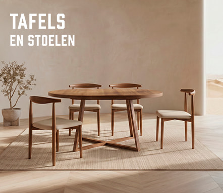 Tafels en stoelen
