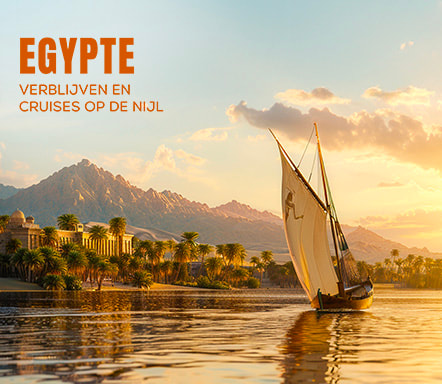EGYPTE: Verblijven en cruises op de Nijl