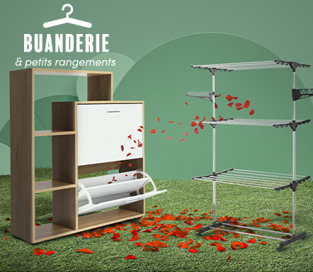 Buanderie et petits rangements