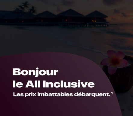 All Inclusive - L'offre du moment