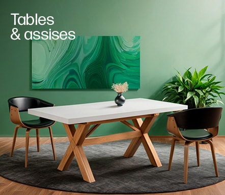 Sélection de tables et assises