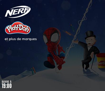 Nerf, Play-Doh et plus de marques