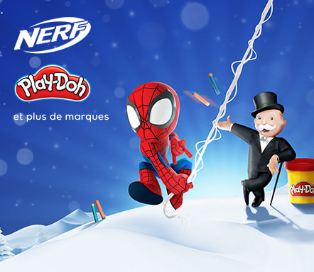 Nerf, Play-Doh et plus de marques