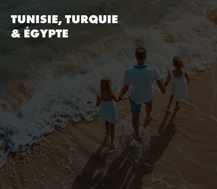 Tunisie, Turquie et Egypte