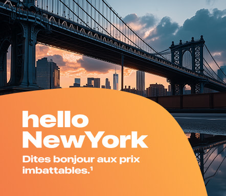 Hello New York, l'offre du moment