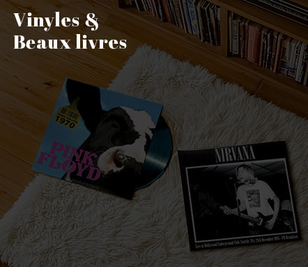 Vinyles et beaux livres