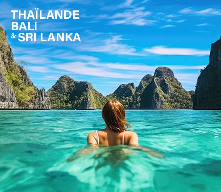 Thaïlande, Sri Lanka et Bali