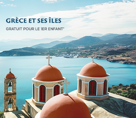 Grèce - Gratuit pour le 1er enfant