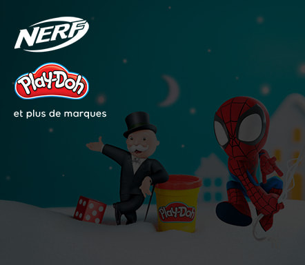 Nerf, Play-Doh et plus de marques