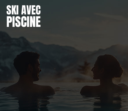 Ski avec piscine