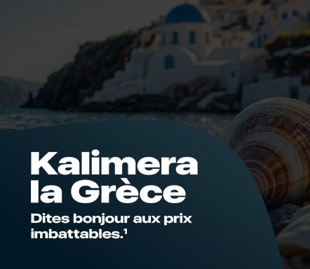 Kalimera la Grèce, l’offre du moment