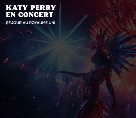 Katy Perry en concert - Séjour au Royaume Uni