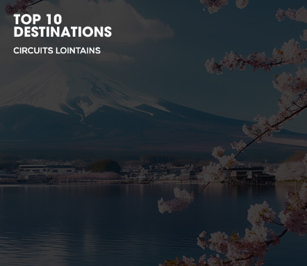 Top 10 destinations - circuits lointains