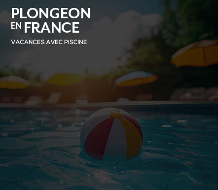 Plongeon en France - Vacances avec piscine