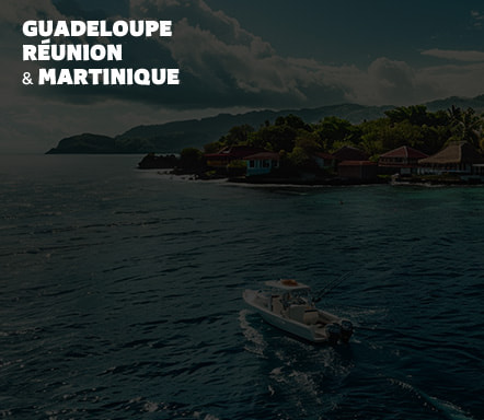 Martinique, Guadeloupe & Reunion