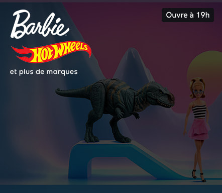 Barbie, Hot Wheels et Polly Pocket