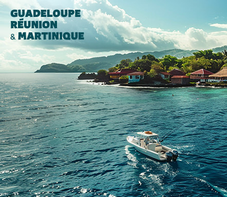 Martinique, Guadeloupe & Reunion