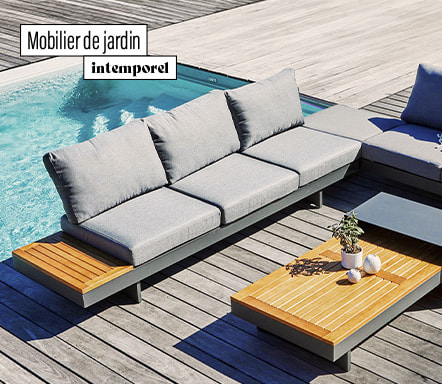 Mobilier de jardin intemporel