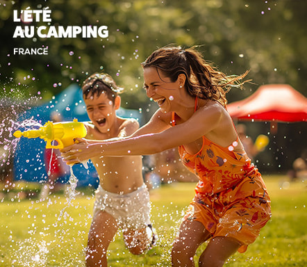 L'été au Camping en France