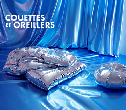 couettes et oreillers