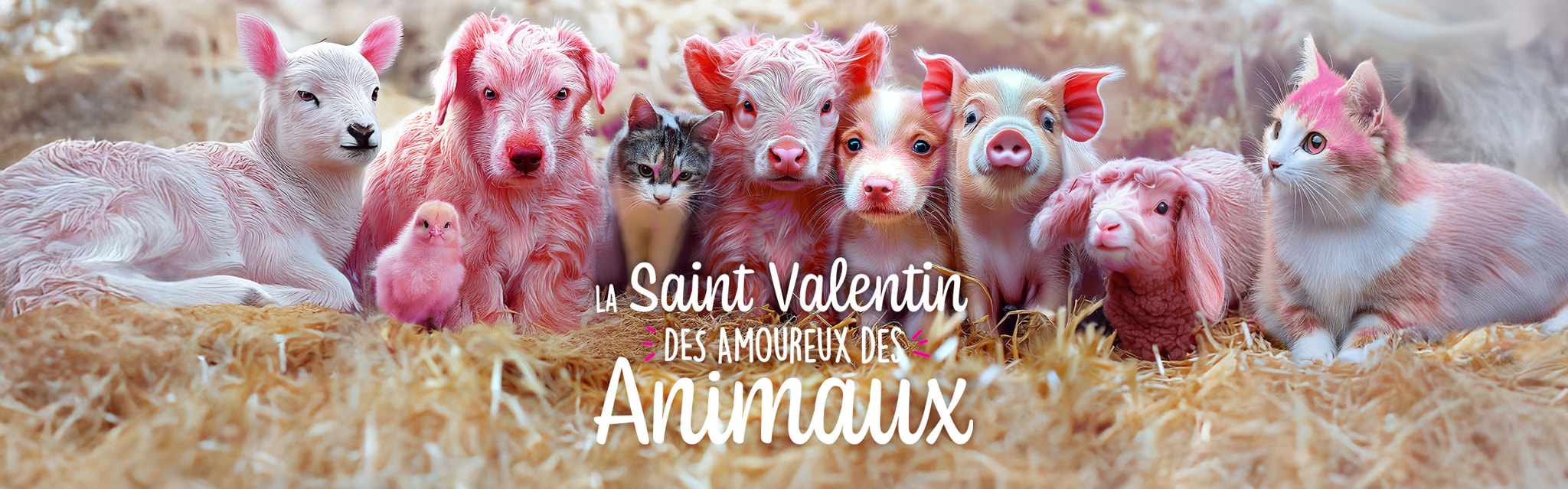 Saint Valentin des amoureux des animaux