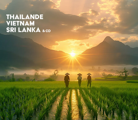 Thaïlande, Vietnam, Sri Lanka & co