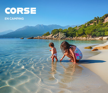 Corse - En camping