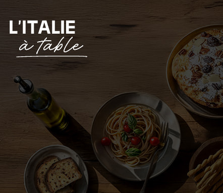 L'Italie sur la table