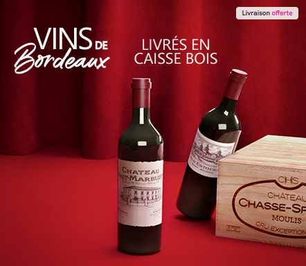 Vins en caisses bois