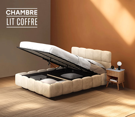Chambre, lits coffres