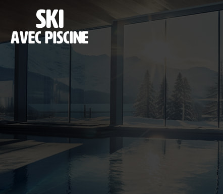Ski avec piscine 