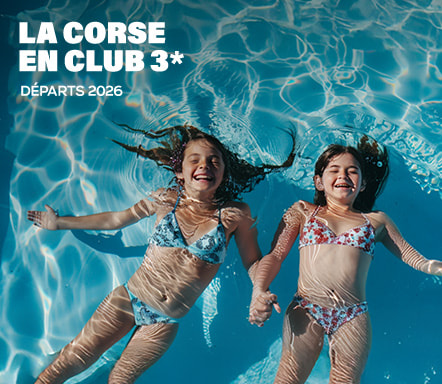 La Corse en club 3* | Départs 2026