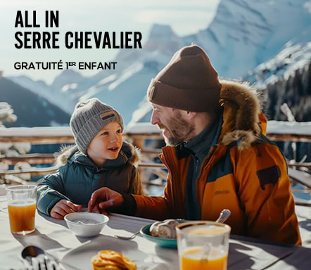 All In Serre Chevalier - gratuité 1er enfant