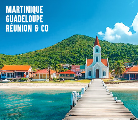 Martinique, Guadeloupe, Réunion & co