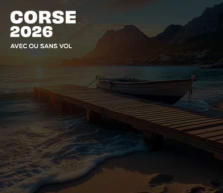 Corse 2026 avec ou sans vol