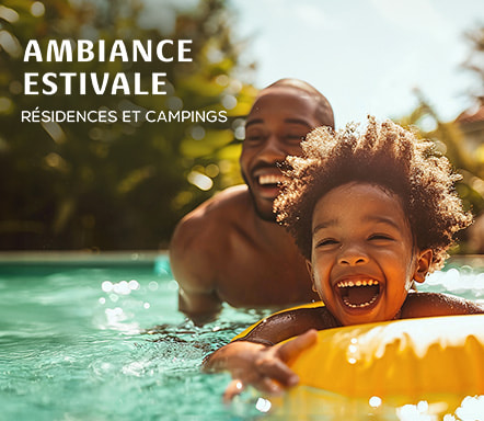 Ambiance estivale | Résidences et campings