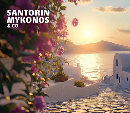 Santorin, Mykonos & co